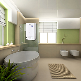 【沙曼】C系列燃气采暖热水炉