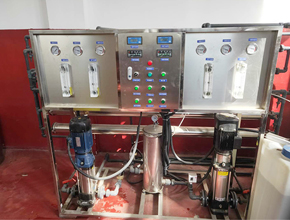 辽宁省朝阳市某生物制药厂安装双极反渗透水处理设备