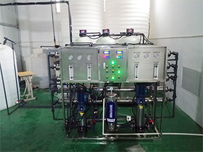 辽宁省沈阳市某检车线反渗透水处理设备安装