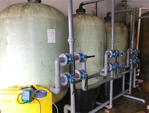 沈阳某高速服务区水处理设备安装